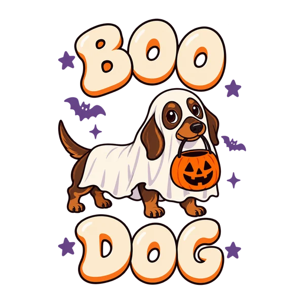 Boo Dog t-shirt design