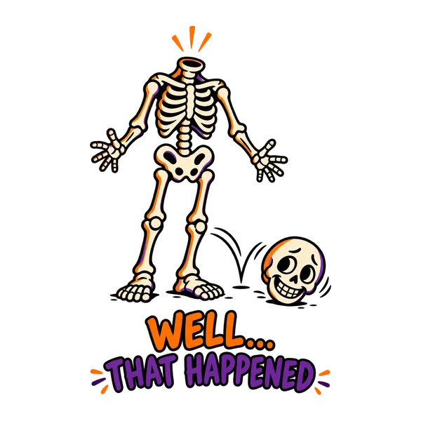 Well... That Happened t-shirt design